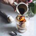 affogato al cioccolato