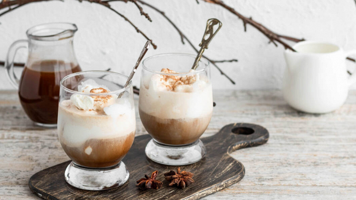 affogato al cioccolato