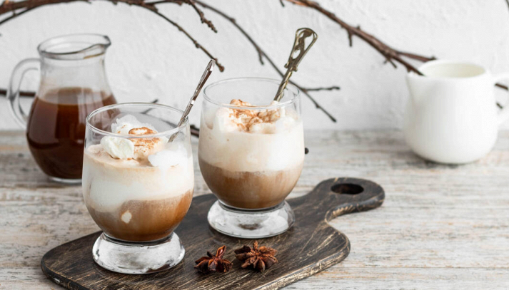 affogato al cioccolato
