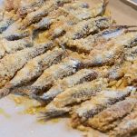 Acciughe sulla teglia