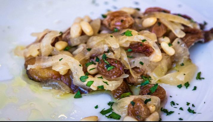 Acciughe in agrodolce