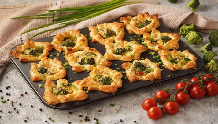 Cestini di pasta sfoglia ripieni