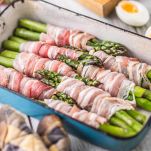 Asparagi con la pancetta