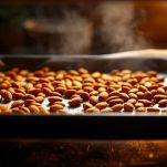 Salsa al cioccolato aromatizzata alla vaniglia.