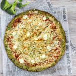 Broccoli pizza