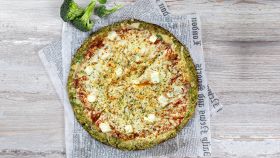 Broccoli pizza