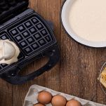 Cialde nel ferro caldo