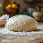 Impasto di frolla al cacao riposato