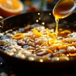 Salsa in ebollizione a fiamma bassa