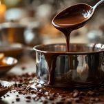 Cioccolato fuso a bagnomaria