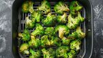 Broccoli in friggitrice ad aria