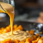 Pastella con verdure e spezie