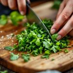 Crema verde allo yogurt