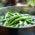 Fagiolini lessati e tagliati