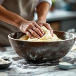 Impasto lavorato in ciotola