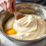 Impasto arricchito in lavorazione