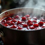 Confettura che sobbolle