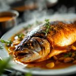 Irrora con sugo caldo