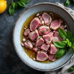 Fette in terrina aromatizzate