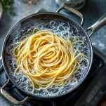 Linguine lessate al dente