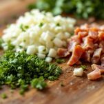 Base aromatica con pancetta e erbe