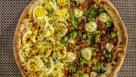 Pizza brasiliana super farcita