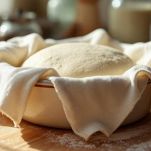 Impasto lasciato a riposare per sei ore