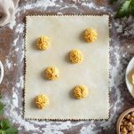 Tortelli crudi appena formati