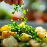 Carciofi e patate pronti in padella