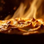 Dolce dorato in forno