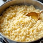 Riso in cottura cremosa