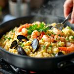 Risotto con pesce