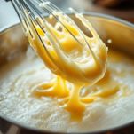 Ciotola sul vapore mentre si monta