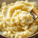 Forchetta che lavora le cimette