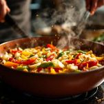 Cottura iniziale vivace