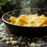 Strangolapreti in padella con burro e Grana