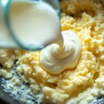 Padella con salsa chiara al limone