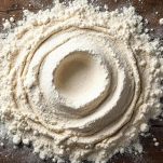 Farina a fontana su spianatoia