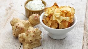 Chips di Topinambur: leggere, croccanti e saporite