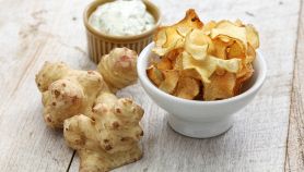 Chips di topinambur
