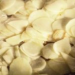 Topinambur affettati