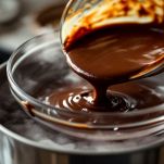 Nutella sciolta aggiunta al composto