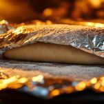 Dolce natalizio durante la cottura