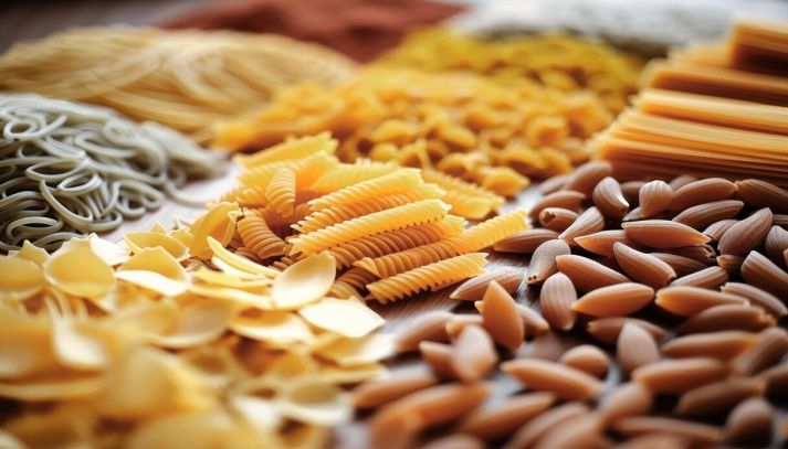 Varietà diverse di pasta