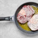 Ossobuco con piselli