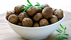 polpette in friggitrice ad aria