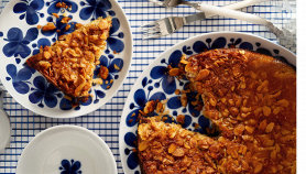 Torta con farina di mandorle