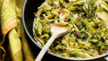 scarola in padella alla romana