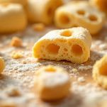 Mani che decorano biscotti con una formina più piccola