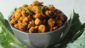 Bocconcini di cavolfiore in friggitrice ad aria